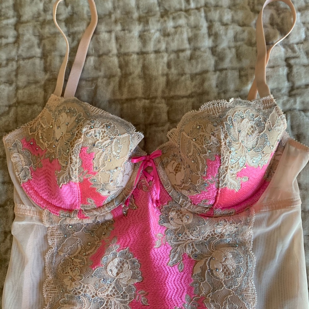Victoria’s Secret Lingerie Slip Babydoll NWT 34B